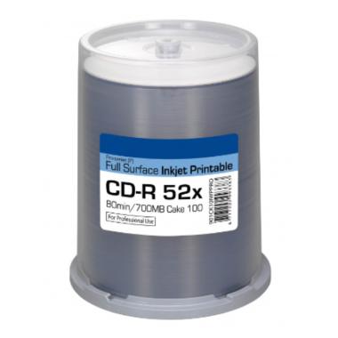 Ritek CD-R, 700 MB, InkJet, weiss