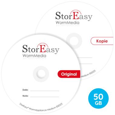 StorEasy trueWORM MediaKit 2x 50 GB